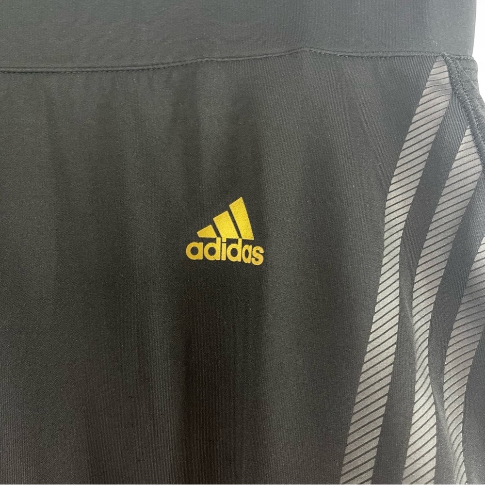 Adidas Supernova Skort Women’s Black Lined Mini Skirt Golf Tennis Climacool Med - Picture 4 of 9